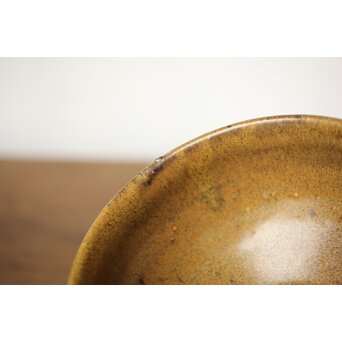 沖縄の鬼才 國吉清尚/国吉 茶碗 共箱　P437 