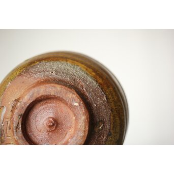 沖縄の鬼才 國吉清尚/国吉 茶碗 共箱　P437 