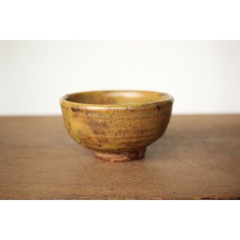 沖縄の鬼才 國吉清尚/国吉 茶碗 共箱　P437