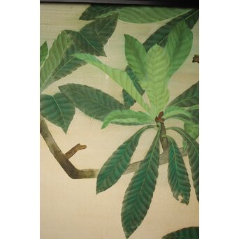 子山羊図 紙本衝立　Z457 