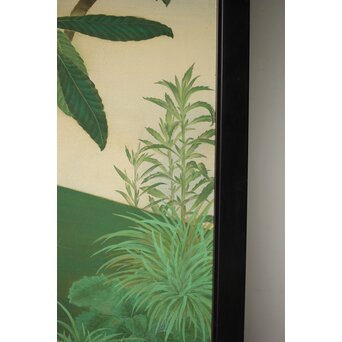 子山羊図 紙本衝立　Z457 