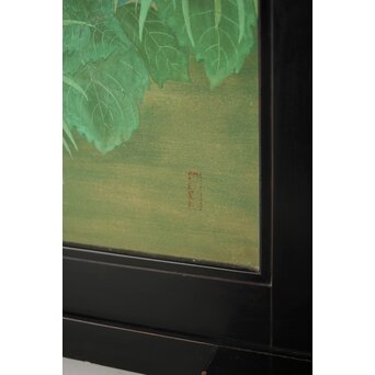 子山羊図 紙本衝立　Z457 