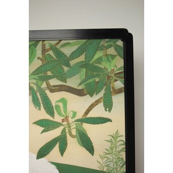 子山羊図 紙本衝立　Z457 