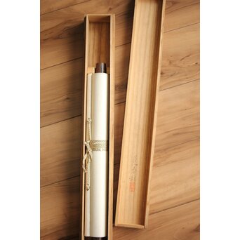 山口蓬春 梅図 紙本掛軸　Z458 