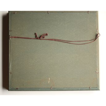 中村琢二 水郷風景 油彩額装 10号　Z460 