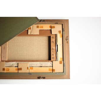 鈴木政輝 帰帆 油彩額装 4号　Z461 