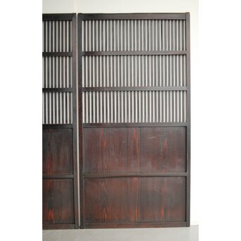 飴色時代格子戸 3枚1組　L1109 