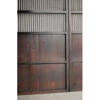 飴色時代格子戸 3枚1組　L1109 