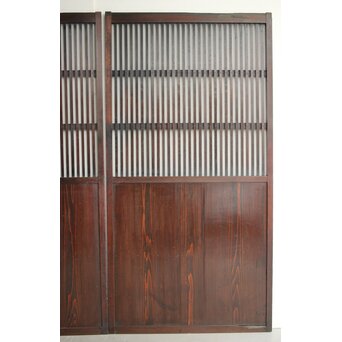 飴色時代格子戸 3枚1組　L1109 