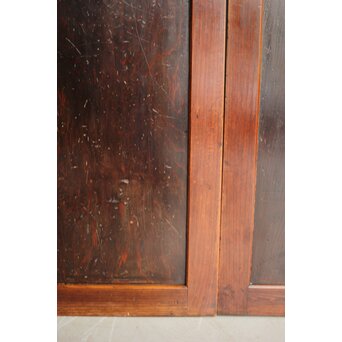 飴色 欅框 一枚板 板戸 4枚1組　B1056 