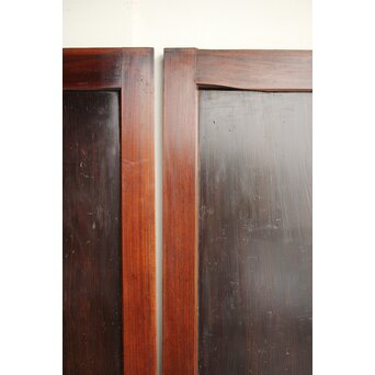 飴色 欅框 一枚板 板戸 4枚1組　B1056 