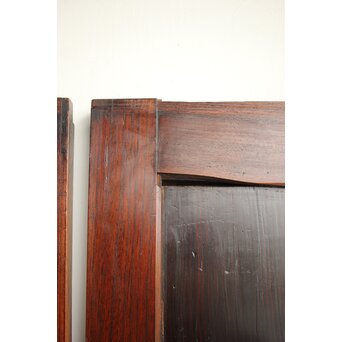 飴色 欅框 一枚板 板戸 4枚1組　B1056 