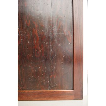 飴色 欅框 一枚板 板戸 4枚1組　B1056 下まで伸びています