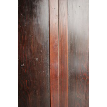 飴色 欅框 一枚板 板戸 4枚1組　B1056 