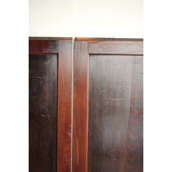 飴色 欅框 一枚板 板戸 4枚1組　B1056 