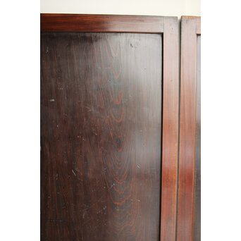 飴色 欅框 一枚板 板戸 4枚1組　B1056 