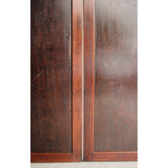 飴色 欅框 一枚板 板戸 4枚1組　B1056 