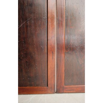 飴色 欅框 一枚板 板戸 4枚1組　B1056 