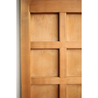 白木格子蔵戸　W130 