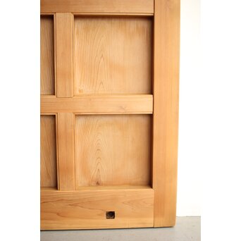 白木格子蔵戸　W130 