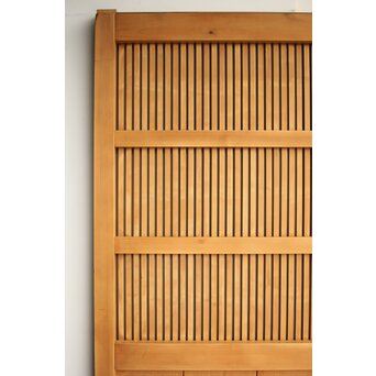 白木格子蔵戸　W130 