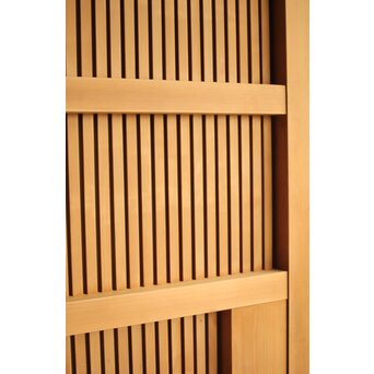 白木格子蔵戸　W130 