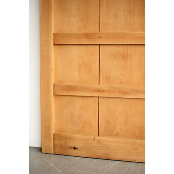 白木格子蔵戸　W130 