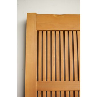 白木格子蔵戸　W130 