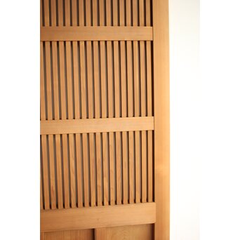 白木格子蔵戸　W130 