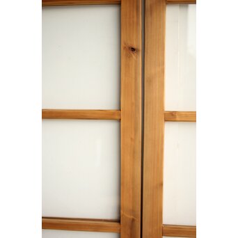 白木クリアガラス戸 2枚1組　GD0200 
