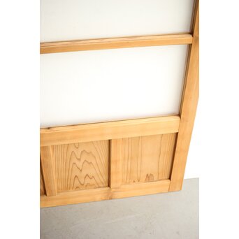 白木クリアガラス戸 2枚1組　GD0200 