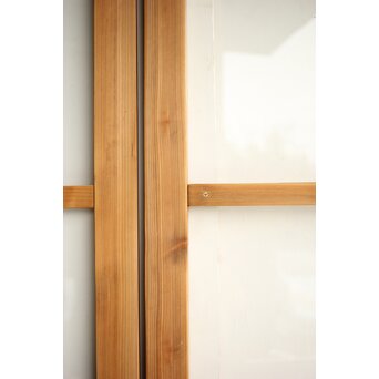 白木クリアガラス戸 2枚1組　GD0200 