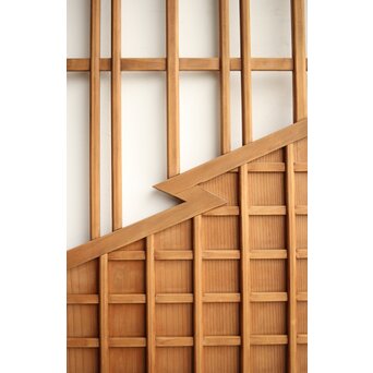 松皮菱 化粧格子戸　L1111 