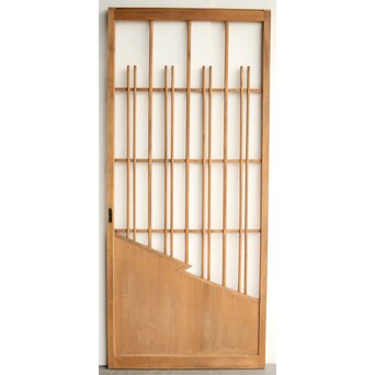 松皮菱 化粧格子戸　L1111 ウラ