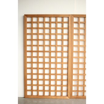 中型 升格子建具 4枚1組　L1112 4枚状態は同じ　代表で2枚を撮影します