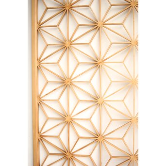 麻の葉組子建具　F263 