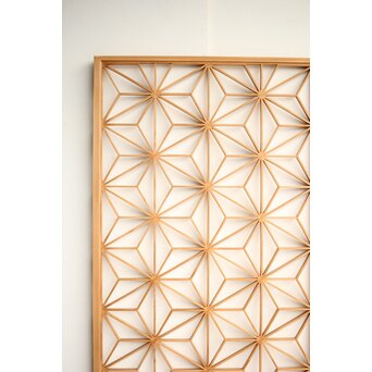 麻の葉組子建具　F263 