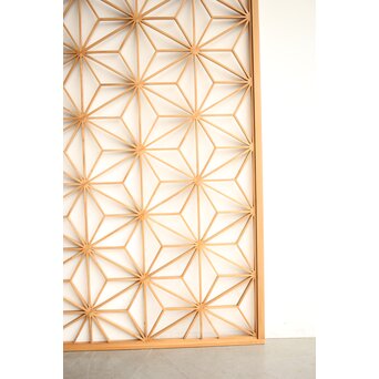 麻の葉組子建具　F263 