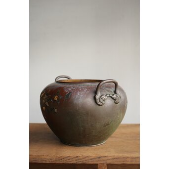 花鳥 金銀象嵌瓶掛　M390 