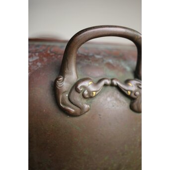 花鳥 金銀象嵌瓶掛　M390 