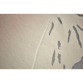 萩原英雄 三十六富士 明と暗と 木版画 額装　Z465 空刷りで立体的に