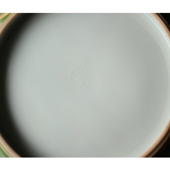 美術商 貴多川 青釉地金襴手蓋向 10客　P441 