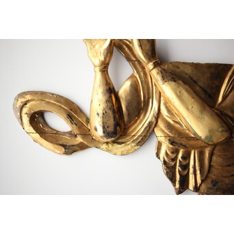 天女 金彩木彫　X430 