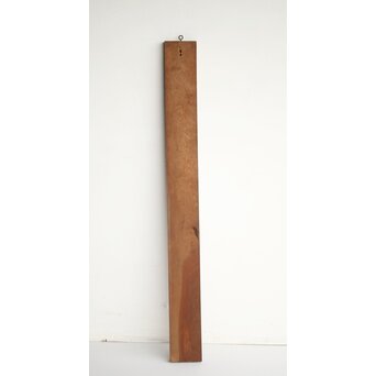 篆刻家 足達畴邨 篆刻柱掛【華木六時皆吉羊】 X431 