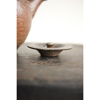 常滑 山田絵夢 四代常山 急須 茶注 共箱　P442 