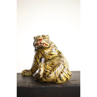 柿右衛門 虎 置物　P443 