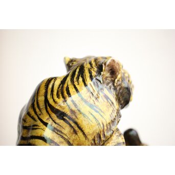 柿右衛門 虎 置物　P443 