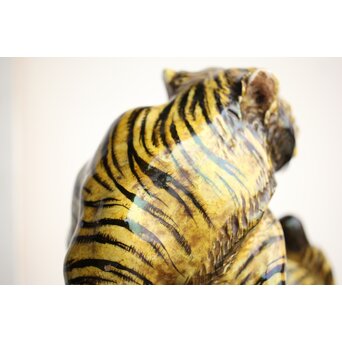 柿右衛門 虎 置物　P443 