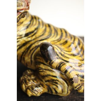 柿右衛門 虎 置物　P443 