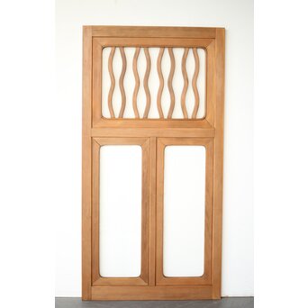 波化粧 中型両面使いガラス戸　GD0201